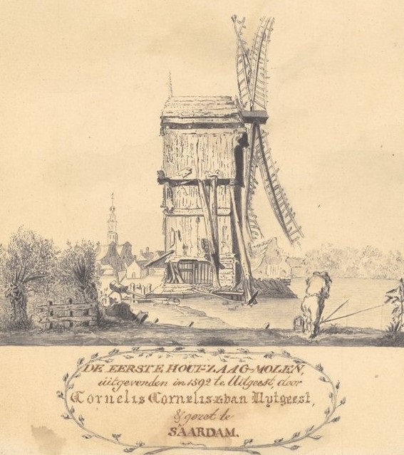 Houtzaagmolen van Cornelis Corneliszn