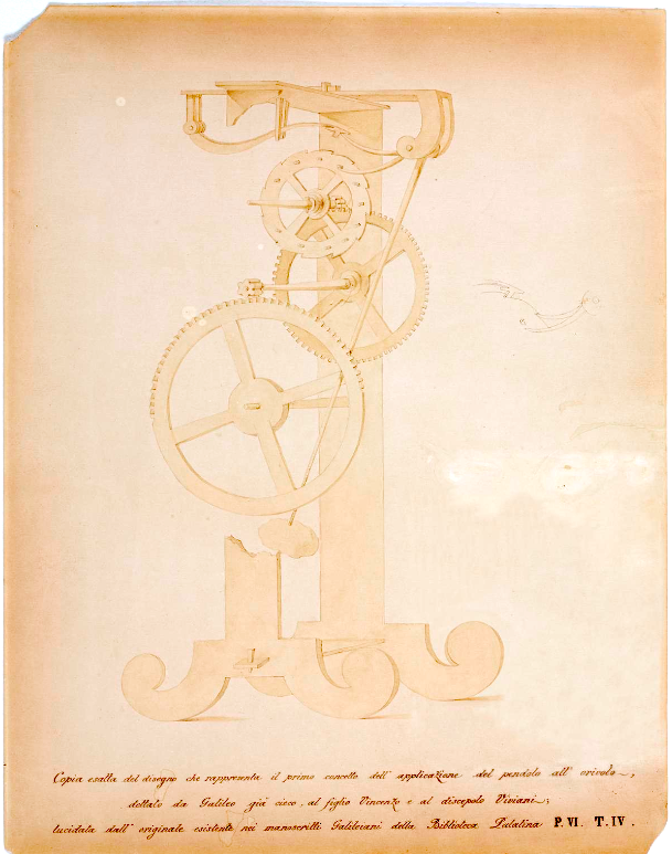 Het fundamentele idee van de slinger kwam van de Italiaanse geleerde Galileo Galilei.
