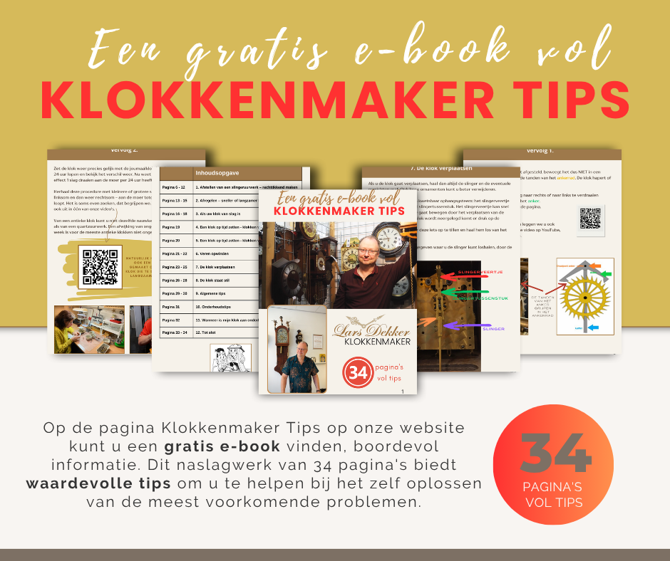 Klokkenmaker Lars Dekker - gratis e-book