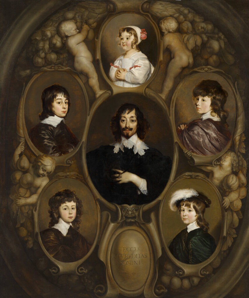 Door de hoge positie van zijn vader groeide Christiaan op binnen een welvarend, warm en intellectueel gezin met vijf kinderen.