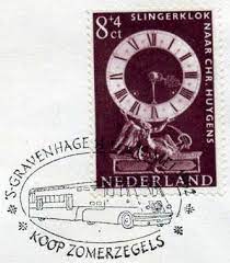 Postzegel Christiaan Huygens