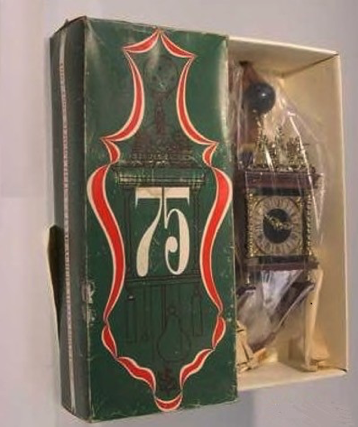 Albert Heijn 75-jarig jubileum: klok van Van Kempen en Begeer